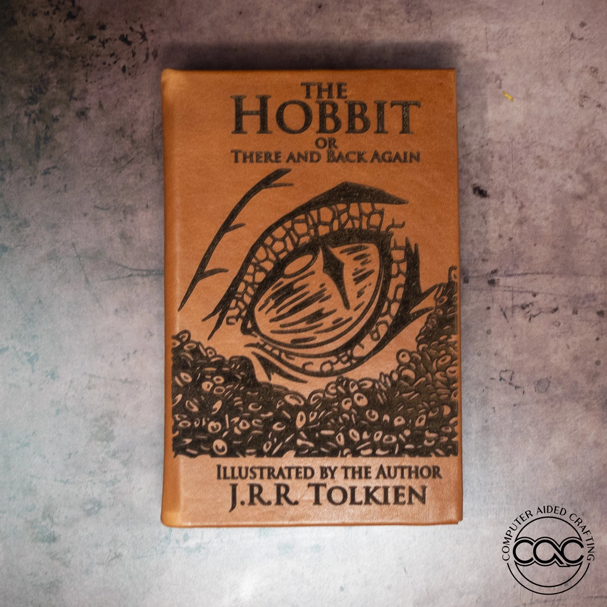The Hobbit Illustrated Edition Hand Bound in Leather — Computer